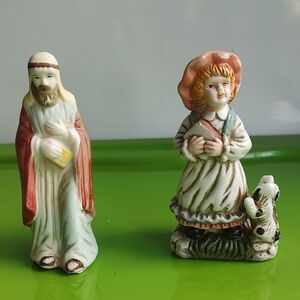 Vintage Ceramic Figurines Set